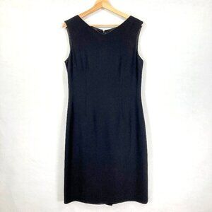 Casual Corner Sleeveless Sheath Dress Classic Timeless Dark Academia Grandma 10